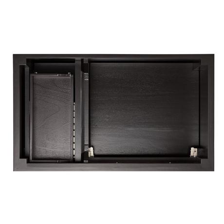 36" Elmdale Vanity - Charcoal Black - Vanity Cabinet Only