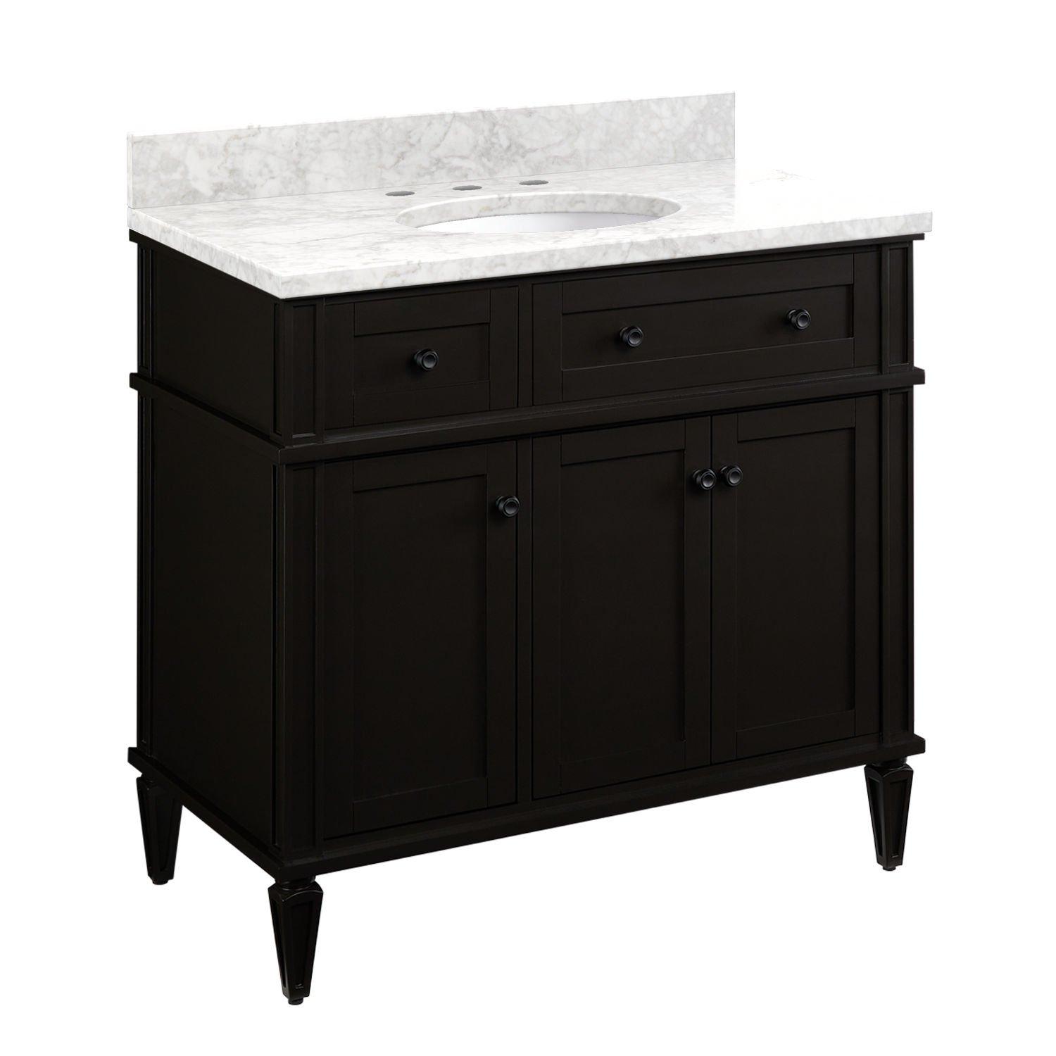 36" Elmdale Vanity with Undermount Sink - Thumbnail 2