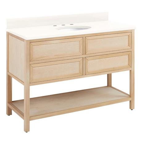 48" Robertson Console Vanity with Undermount Sink - Unfinished