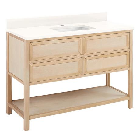 48" Robertson Vanity with Rectangular Undermount Sink - Unfinished