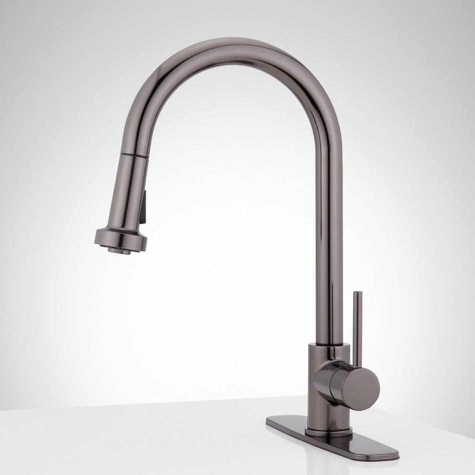 Ridgeway Pull-Down Kitchen Faucet with Deck Plate, , large image number 15