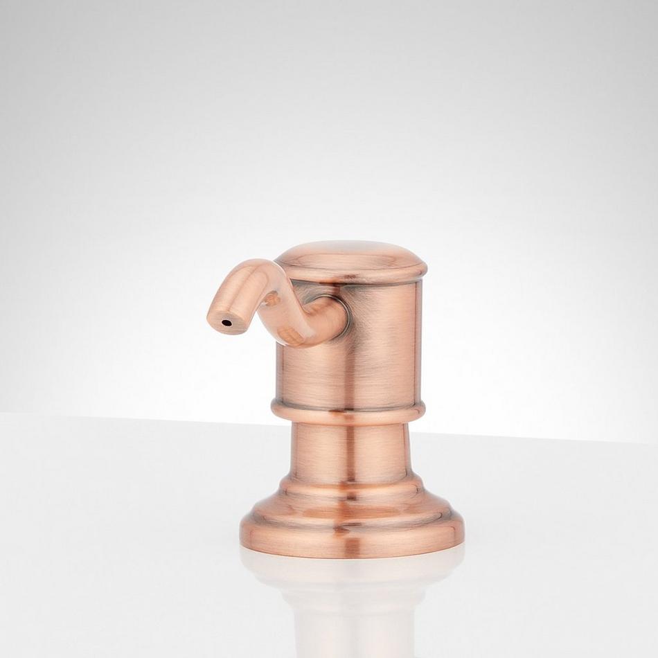 Traditional Soap or Lotion Dispenser - Satin Copper, , large image number 0