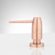 Contemporary Soap or Lotion Dispenser - Satin Copper, , large image number 1