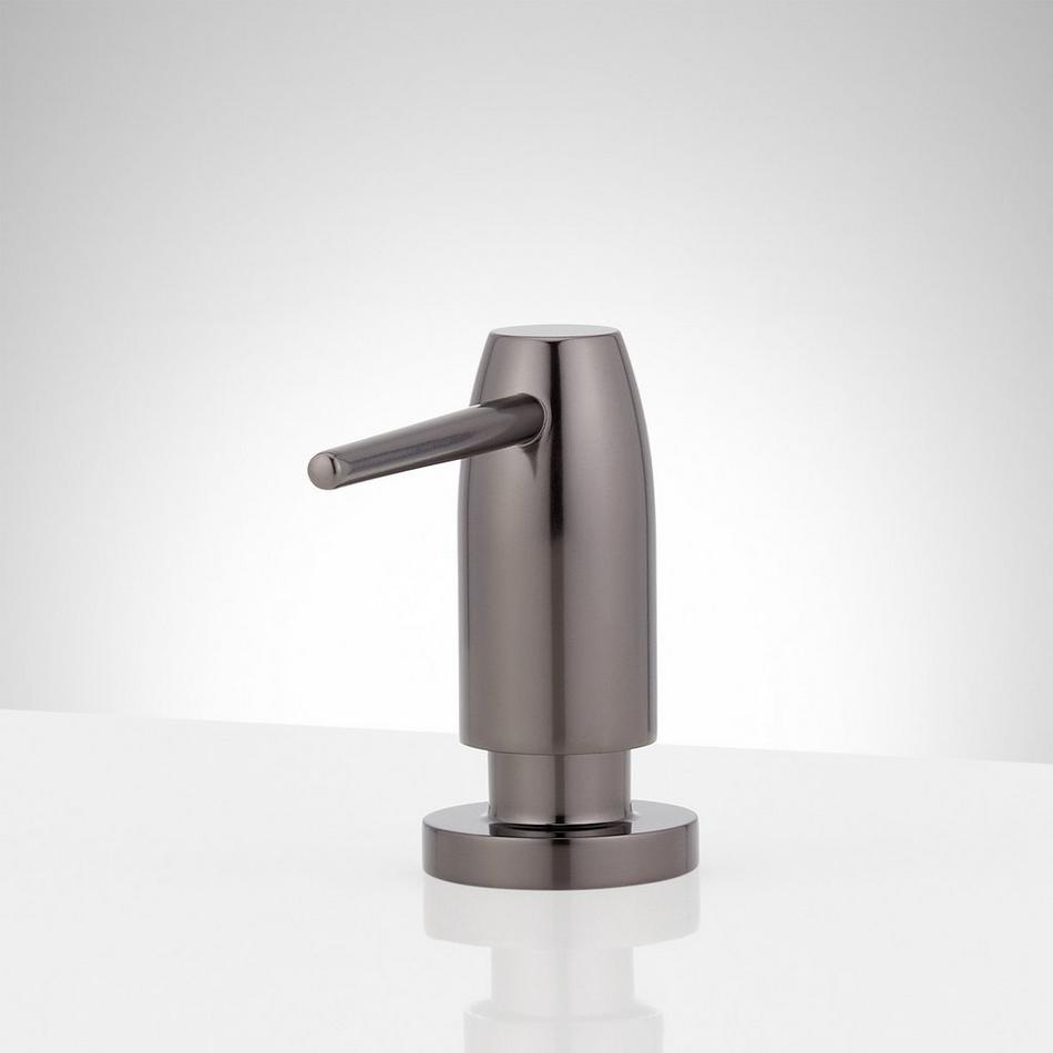 Contemporary Soap or Lotion Dispenser - Gunmetal, , large image number 0