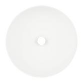 Elkshire Textured Solid Surface Vessel Sink - Matte White | Signature ...