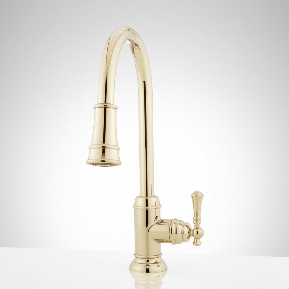 Amberley Single-Hole Pull-Down Kitchen Faucet, , large image number 11