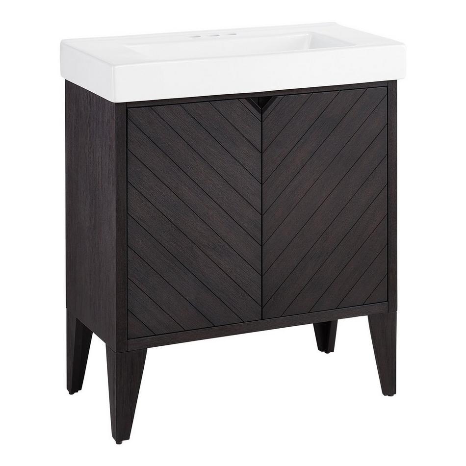 30" Fircrest Vanity with Integral Sink - Charcoal, , large image number 1