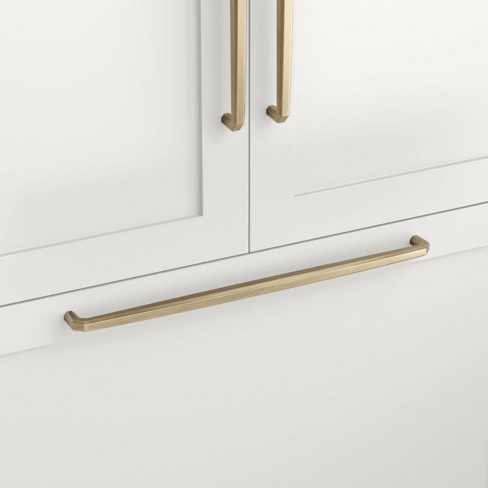 Ponderay Brass Appliance Pull - Antique Brass - 18" Centers, , large image number 0