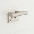 5-7/8" Bandon Brass Cabinet Pull - Brushed Nickel, , large image number 0