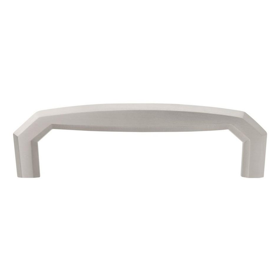 Ponderay Brass Cabinet Pull - Brushed Nickel - 3-3/4" Centers, , large image number 2