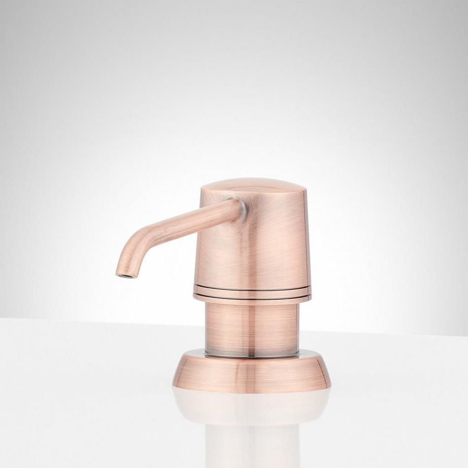 Averell Soap or Lotion Dispenser - Satin Copper, , large image number 0