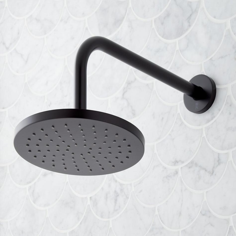 Lexia Pressure Balance Shower System with Hand Shower - Matte Black, , large image number 3