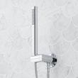 Lexia Thermostatic Shower System with Dual Showerheads and Hand Shower - Chrome, , large image number 5