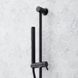 Lexia Thermostatic Shower System with Dual Showerheads, Slide Bar and Hand Shower - Matte Black, , large image number 5
