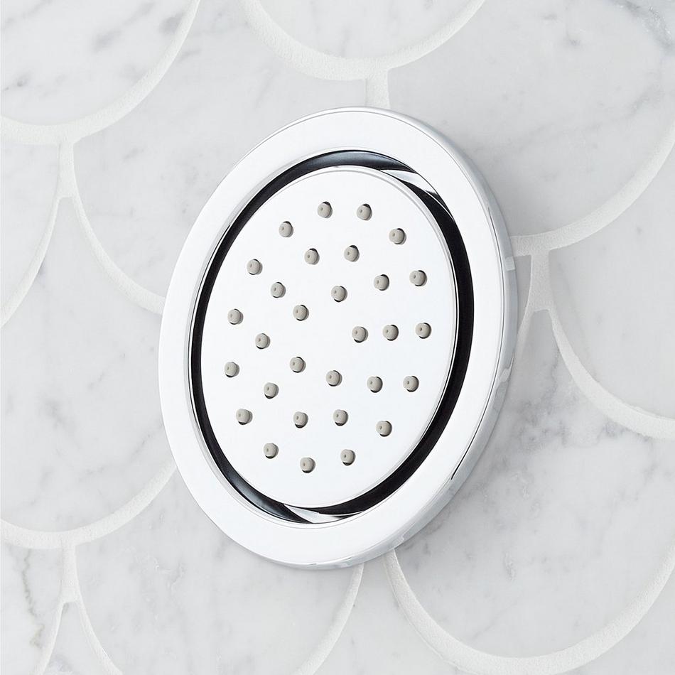 Lexia Thermostatic Shower System with 3 Body Sprays, Slide Bar and Hand Shower - Chrome, , large image number 6