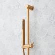 Lexia Thermostatic Shower System with 3 Body Sprays, Slide Bar and Hand Shower - Brushed Gold, , large image number 5