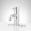 Lexia Single-Hole Bathroom Faucet with Deck Plate, , large image number 4