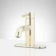 Lexia Single-Hole Bathroom Faucet with Deck Plate, , large image number 10