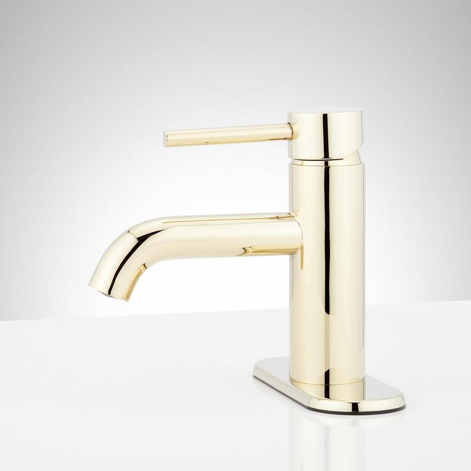 Lexia Single-Hole Bathroom Faucet with Deck Plate, , large image number 11