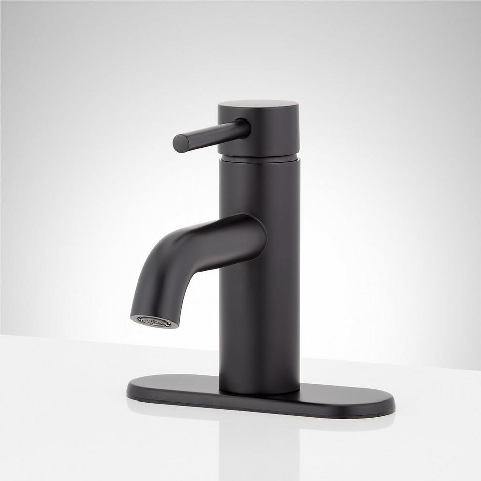 Lexia Single-Hole Bathroom Faucet with Deck Plate, , large image number 8