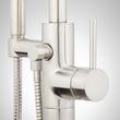 Lexia Freestanding Tub Faucet with Hand Shower and Rough-In Valve with Stops - Brushed Nickel, , large image number 2