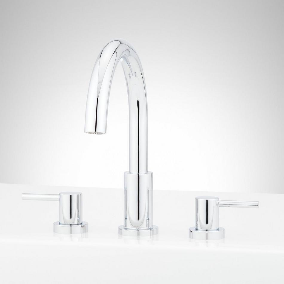 Lexia 3-Hole Roman Tub Faucet and Rough-In Valve - Chrome, , large image number 0