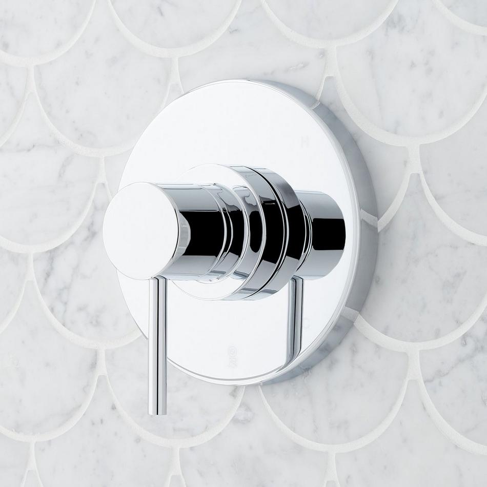 Lexia Pressure Balance Shower System - Chrome, , large image number 1