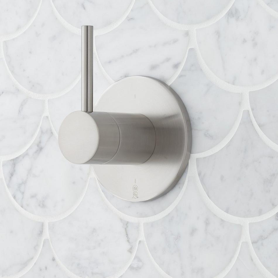 Lexia In-Wall Shower Diverter and 1/2" Rough-In Valve - Brushed Nickel, , large image number 0