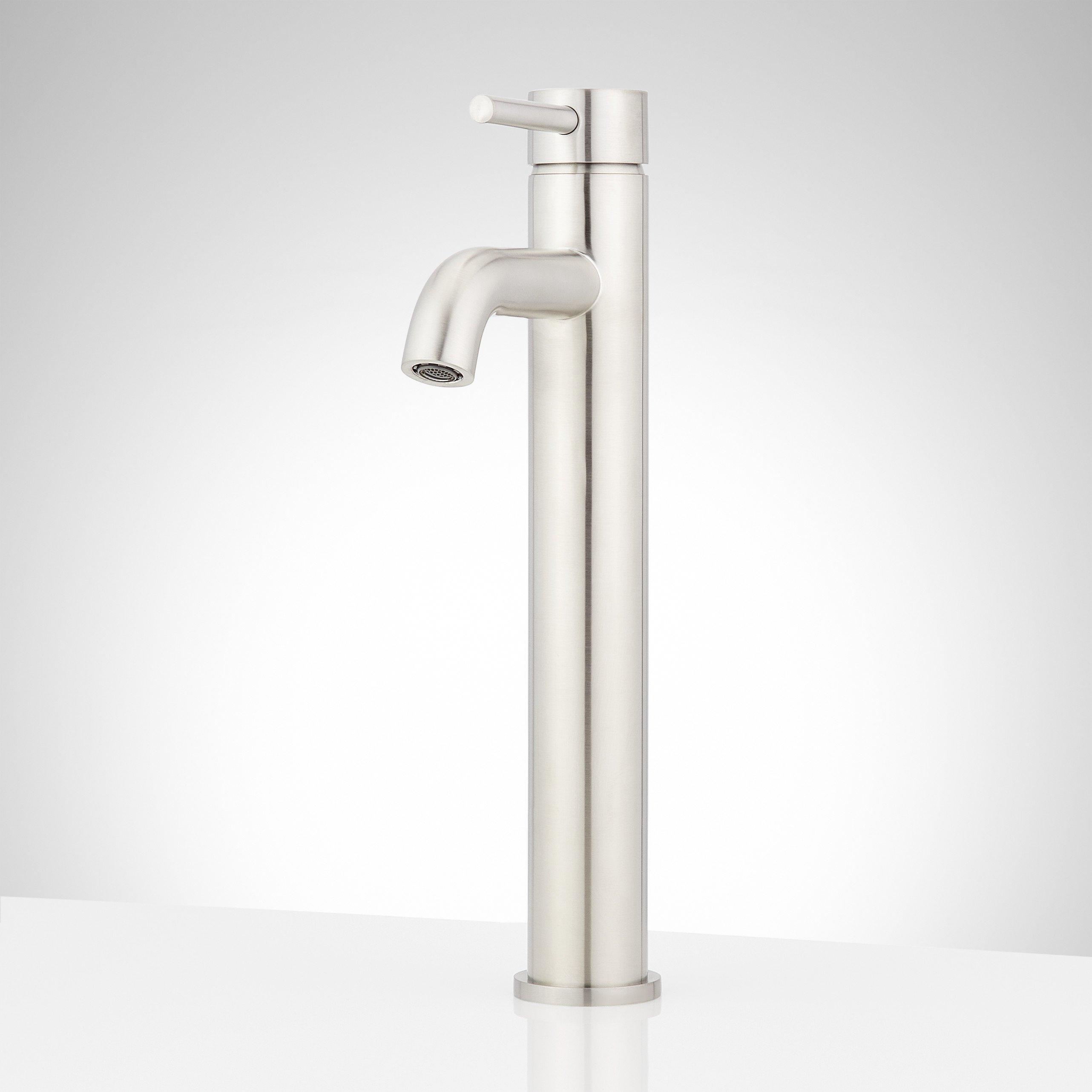 Lexia Single-Hole Vessel Faucet | Signature Hardware