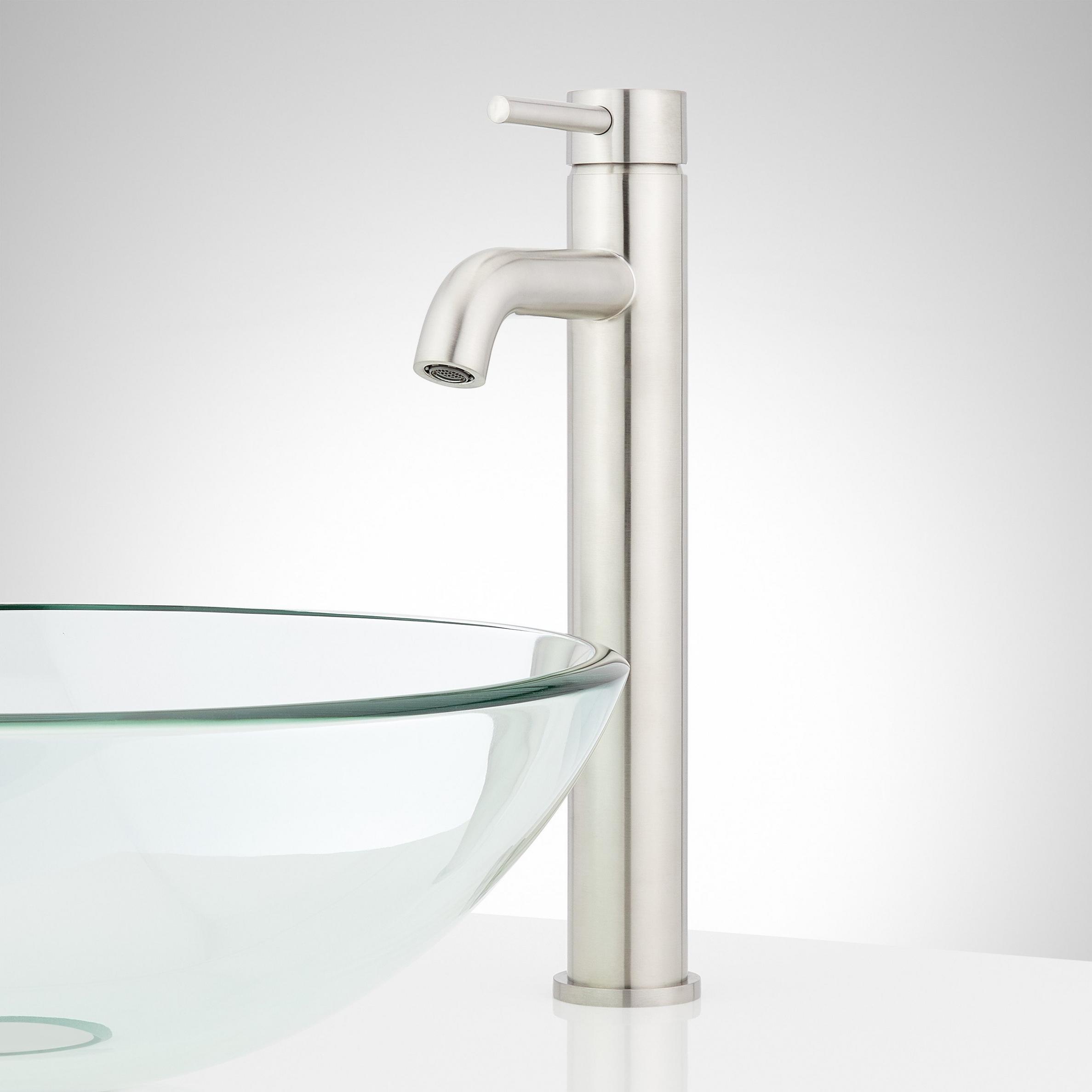 Lexia Single-Hole Vessel Faucet | Signature Hardware