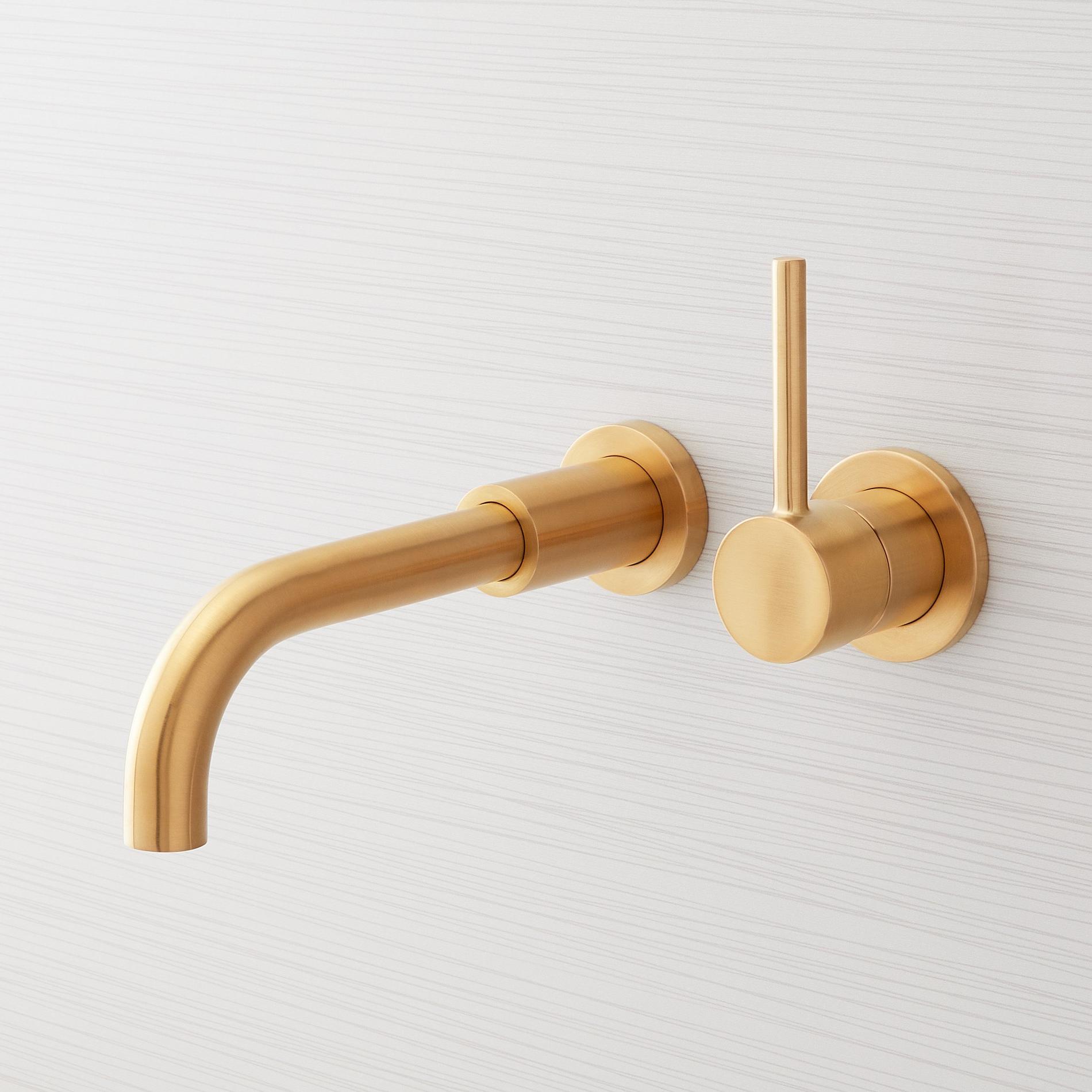 Lexia Wall-Mount Bathroom Faucet | Signature Hardware