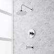 Lexia Pressure Balance Tub and Shower Set - Chrome, , large image number 0