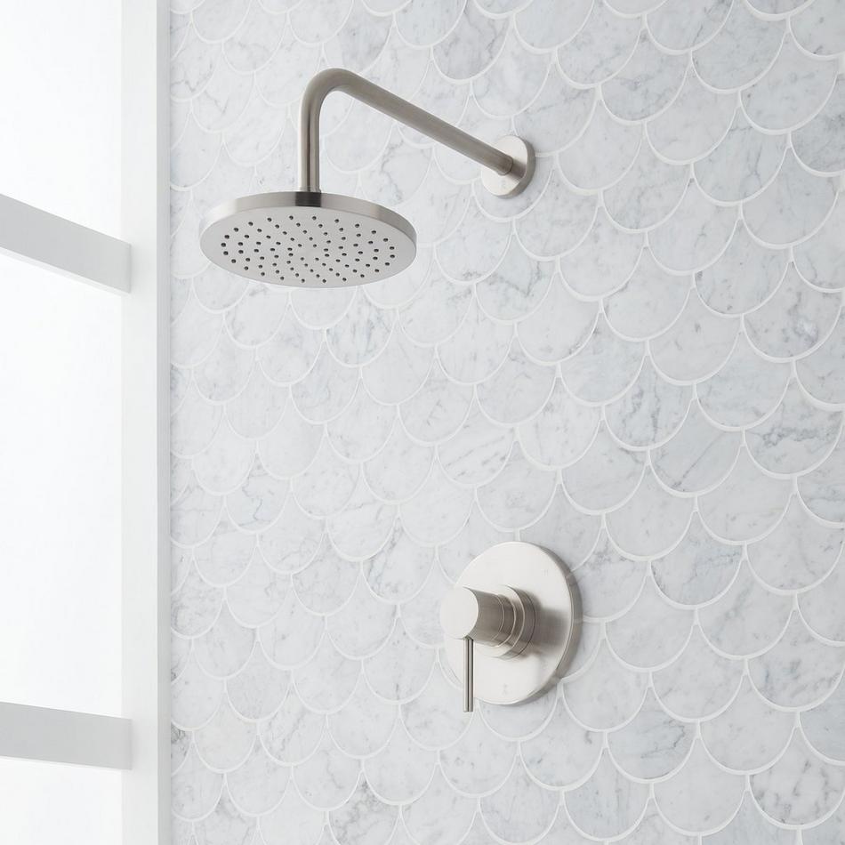 Lexia Pressure Balance Shower Set - Brushed Nickel, , large image number 0