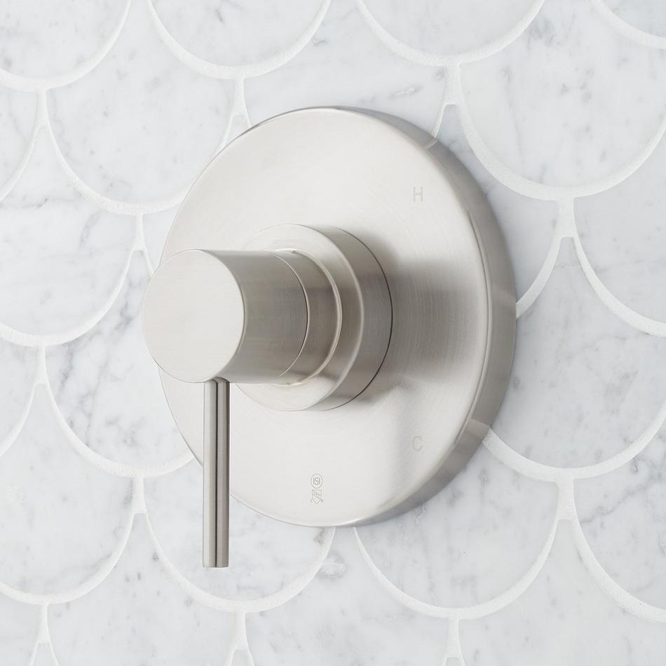 Lexia Pressure Balance Shower Set - Brushed Nickel, , large image number 2