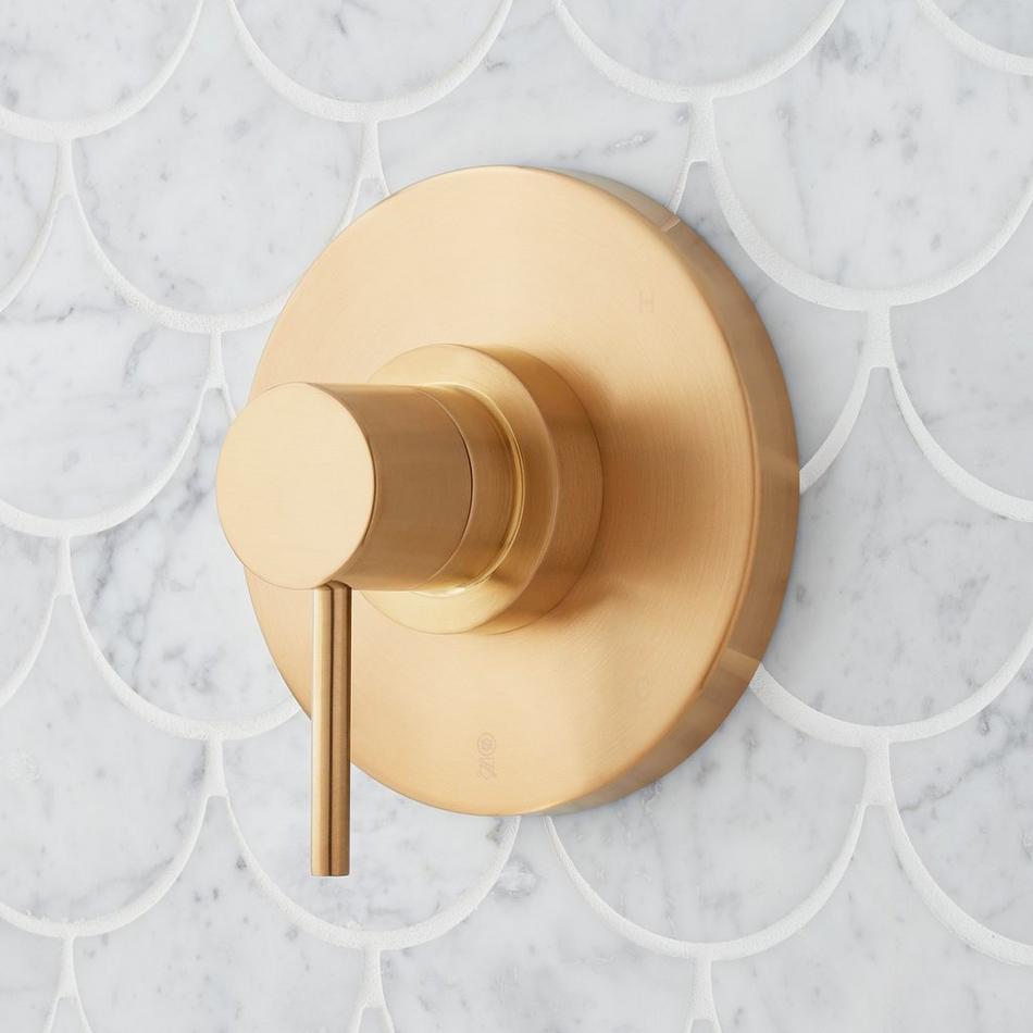 Lexia Pressure Balance Shower Set - Brushed Gold, , large image number 2