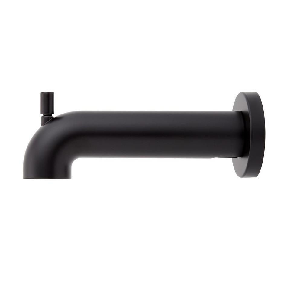 Lexia Tub Spout with Diverter - Matte Black, , large image number 1