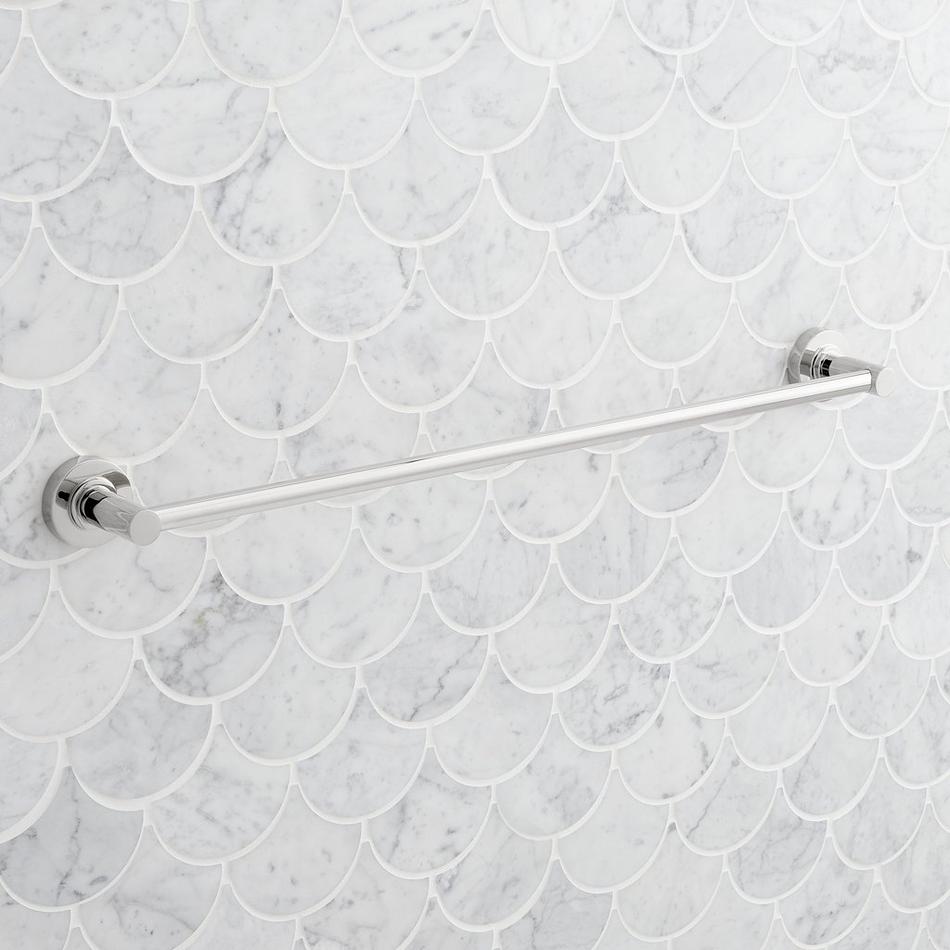 18" Lexia Towel Bar - Chrome, , large image number 1