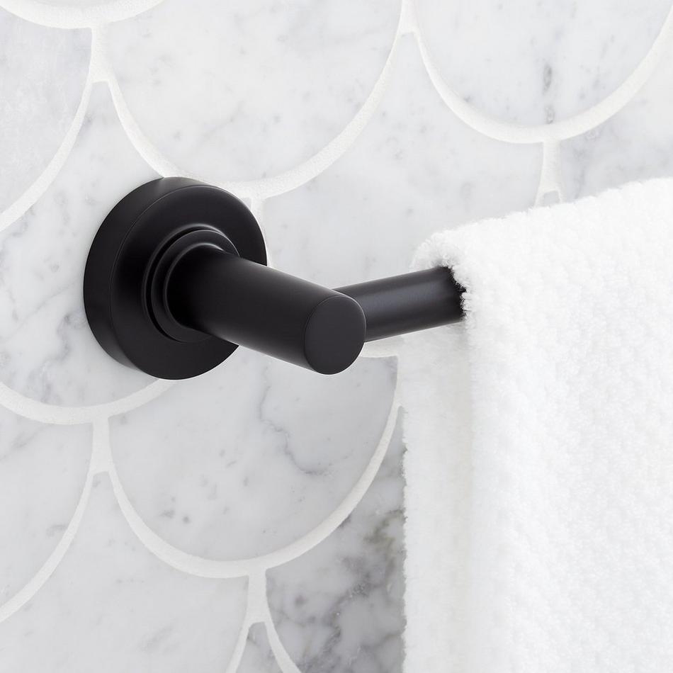 18" Lexia Towel Bar - Matte Black, , large image number 0