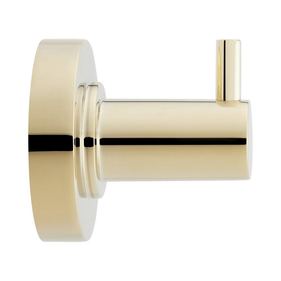 Lexia Robe Hook - Polished Brass, , large image number 1