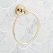 Lexia Towel Ring - Polished Brass, , large image number 1