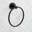 Lexia Towel Ring - Matte Black, , large image number 1