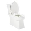 Benbrook Two-Piece Skirted Elongated Toilet - Chrome Tank Handle, , large image number 2