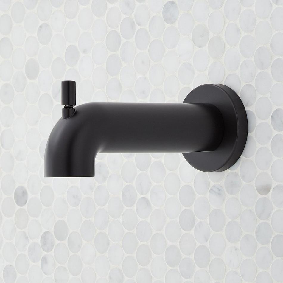 Vassor Pressure Balance Tub and Shower System - Matte Black, , large image number 3