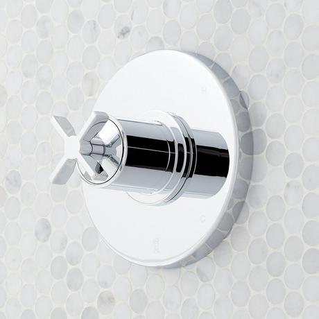Vassor Pressure Balance Shower System with Slide Bar and Hand Shower