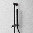Vassor Pressure Balance Shower System with Slide Bar and Hand Shower - Matte Black, , large image number 4
