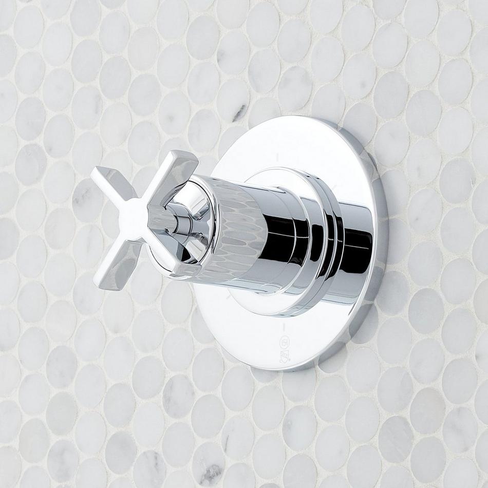 Vassor Pressure Balance Shower System with Hand Shower - Chrome, , large image number 1