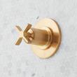 Vassor Pressure Balance Shower System with Hand Shower - Brushed Gold, , large image number 1