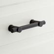Clanora Acrylic Cabinet Pull - Black/Matte Black, , large image number 0