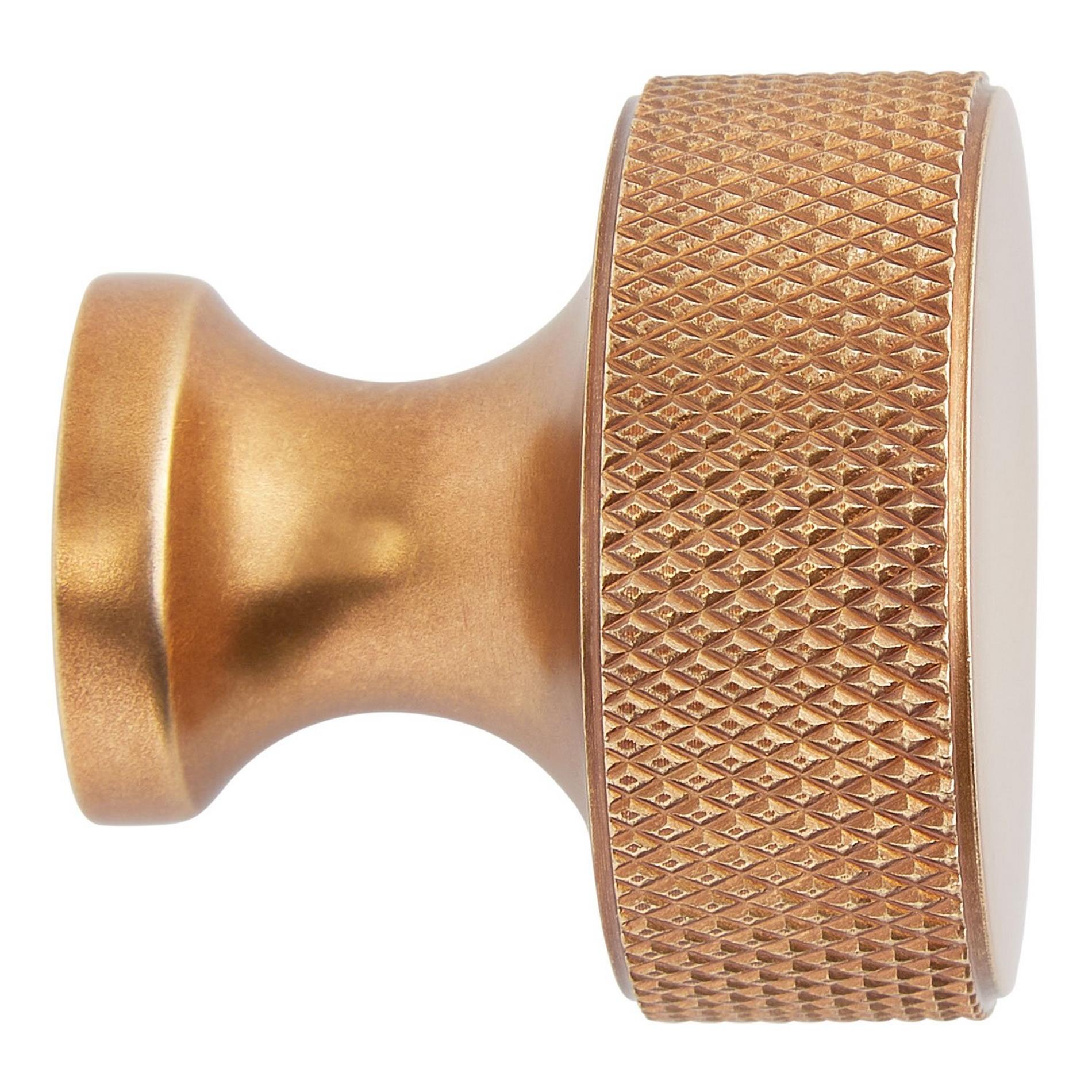 Arles Knurled Brass Knob Signature Hardware