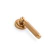 Arles Brass Knurled Drop Pull - Vintage Brass, , large image number 0